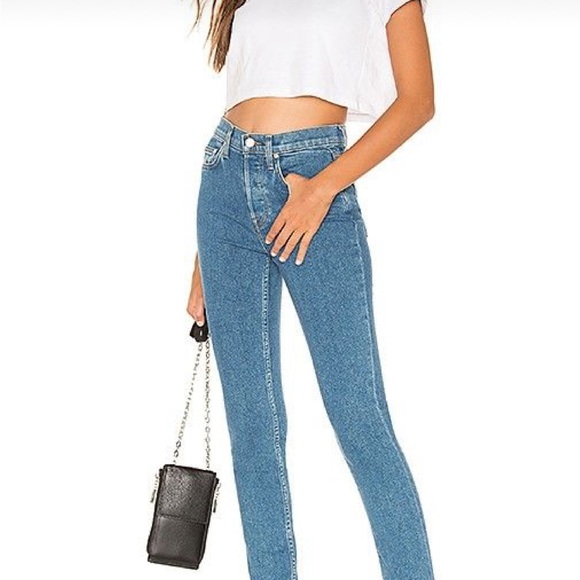 Cotton Citizen High Split Jeans in “Melrose” - Picture 2 of 8